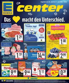 Vorschau von dem Prospekt des Geschäftes E center, gültig ab dem 21.06.2026