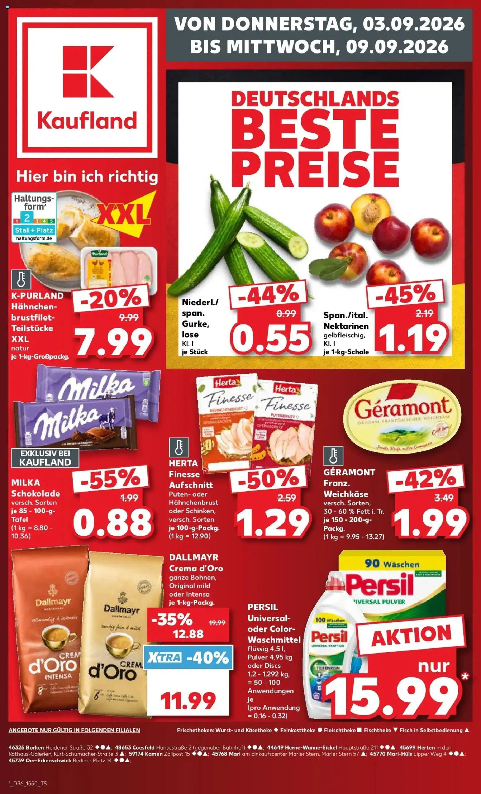 Vorschau von dem Prospekt des Geschäftes Kaufland, gültig ab dem 03.09.2026