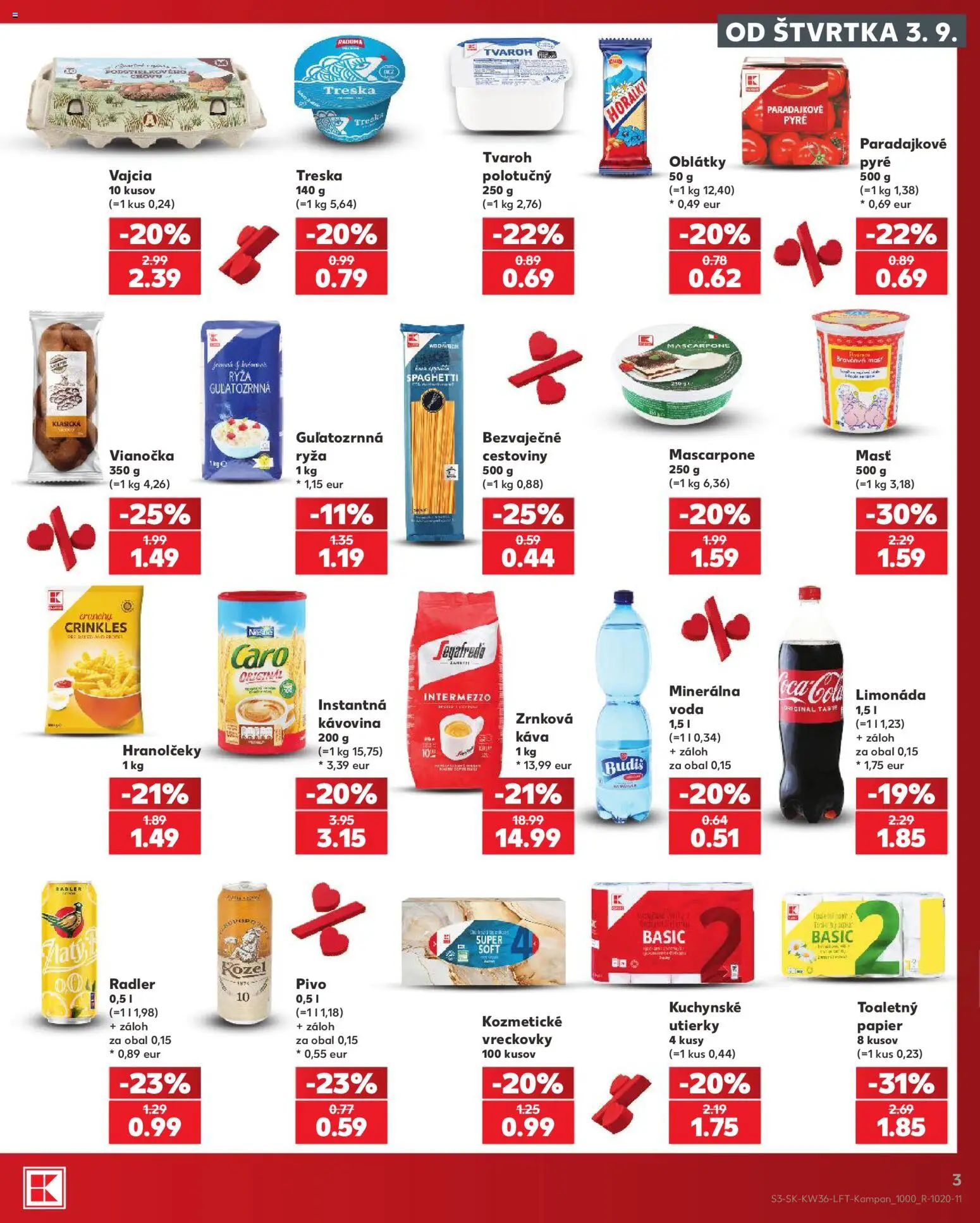 Náhľad Kaufland letáku platného od 03.09.2026