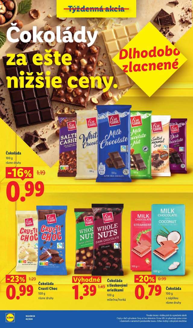Nový Lidl leták od 26.10.