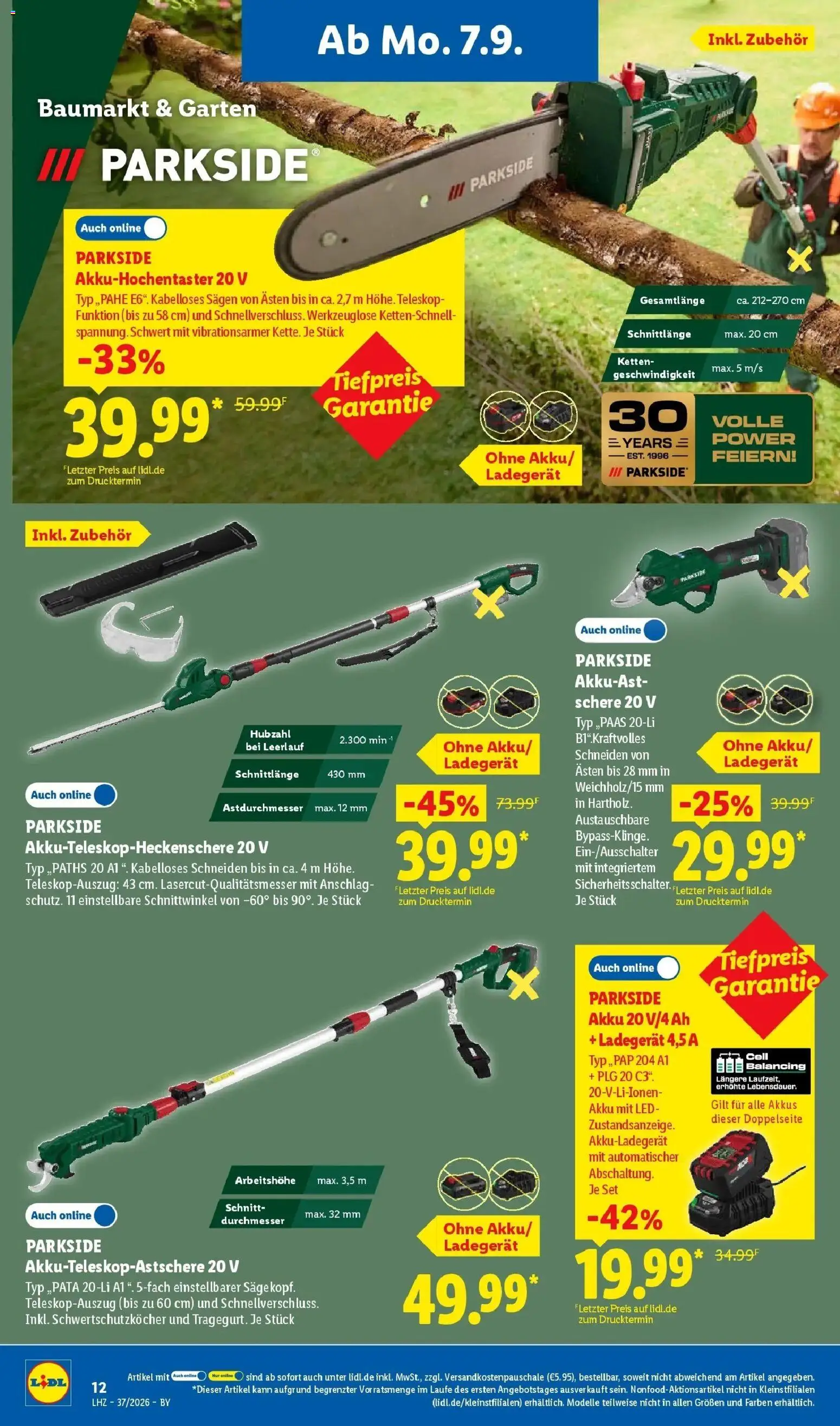 Vorschau von dem Prospekt des Geschäftes Lidl, gültig ab dem 07.09.2026 - Ladegerät
