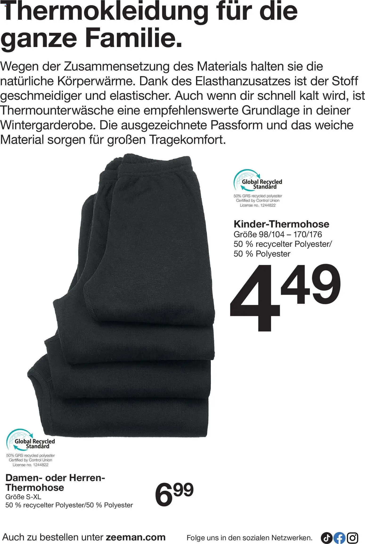 Vorschau von dem Prospekt des Geschäftes Zeeman, gültig ab dem 24.10.2026