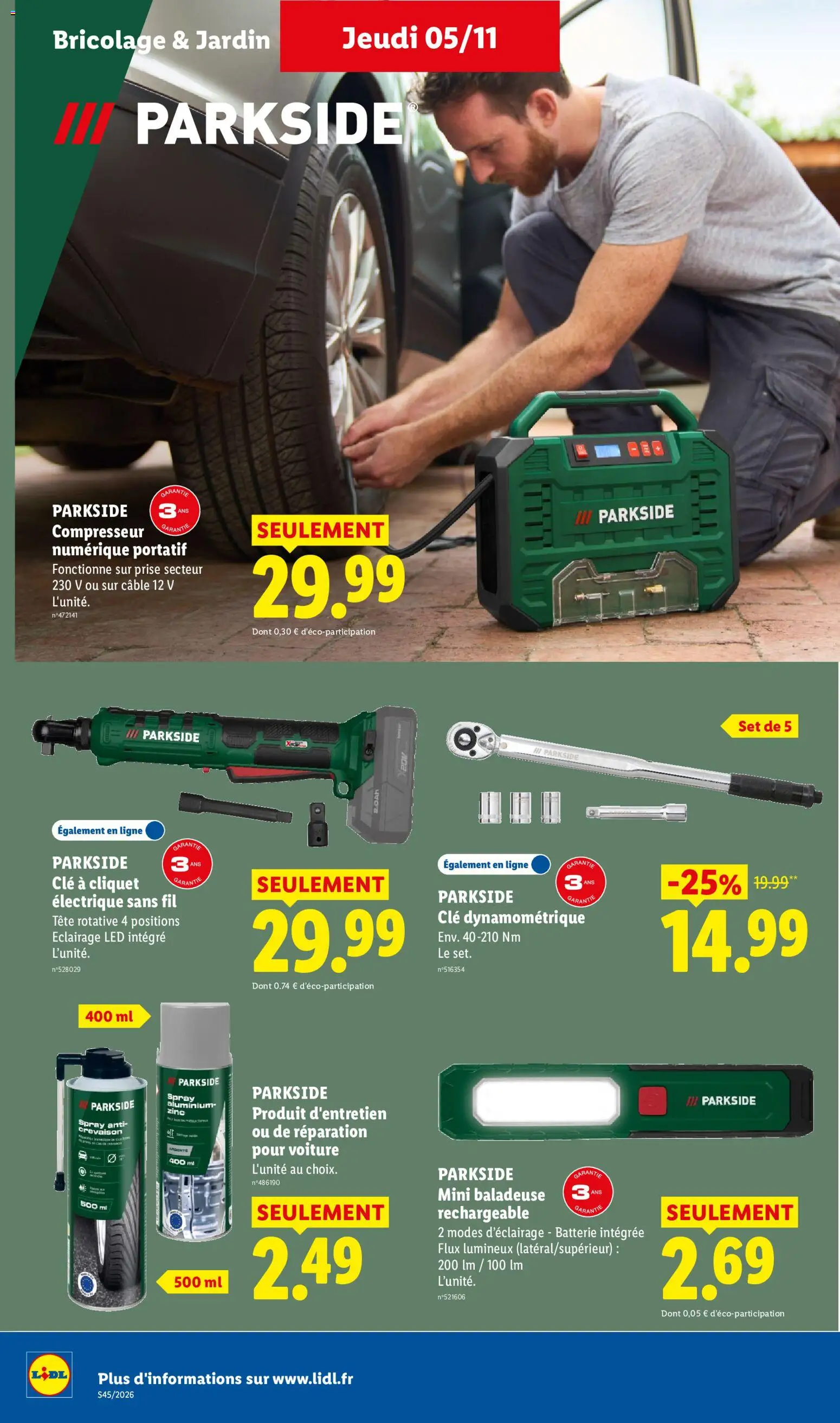 Prévisualisation de LIDL catalogue du magasin LIDL formulaire valide 05/11/2026