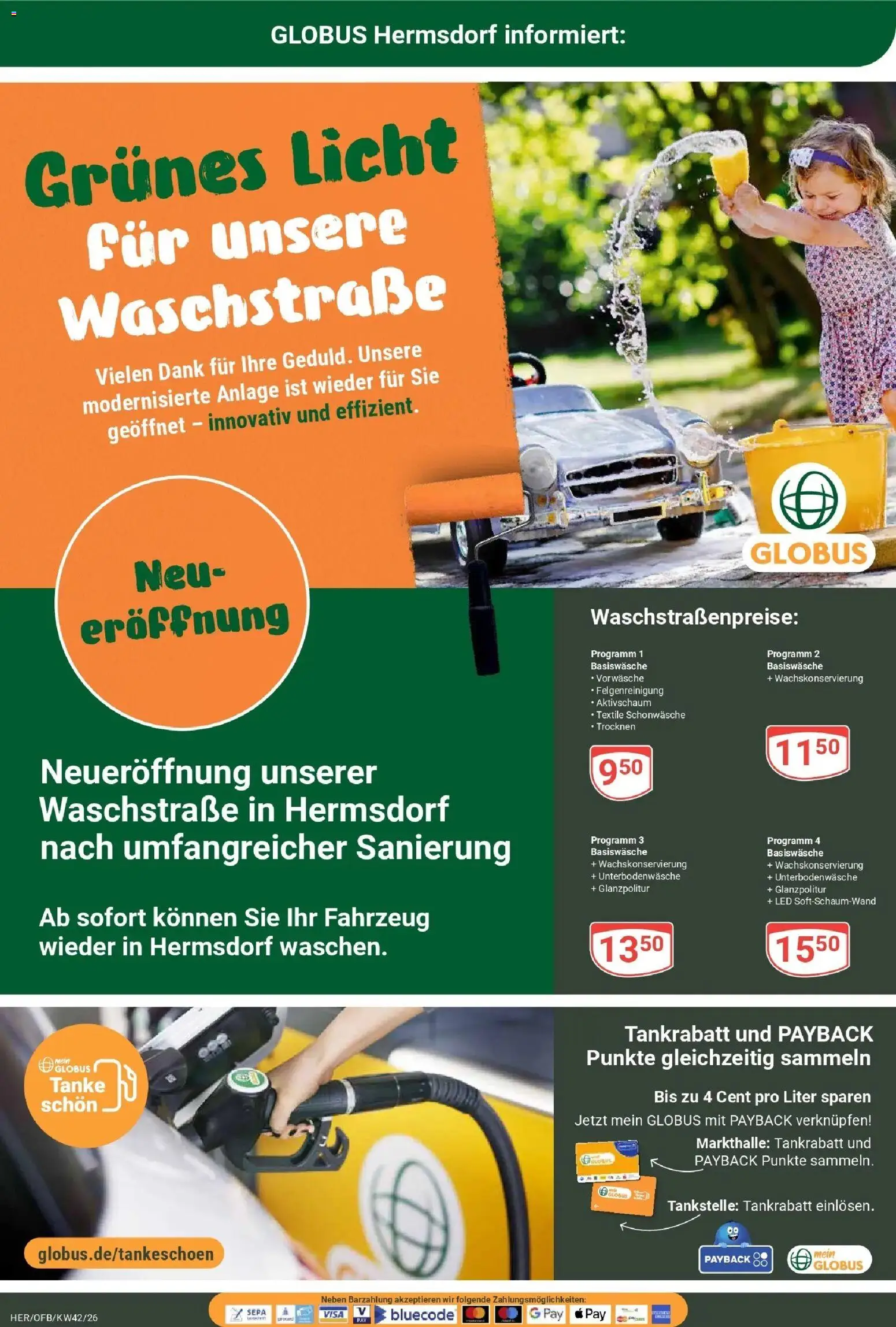 Vorschau von dem Prospekt des Geschäftes Globus, gültig ab dem 12.10.2026