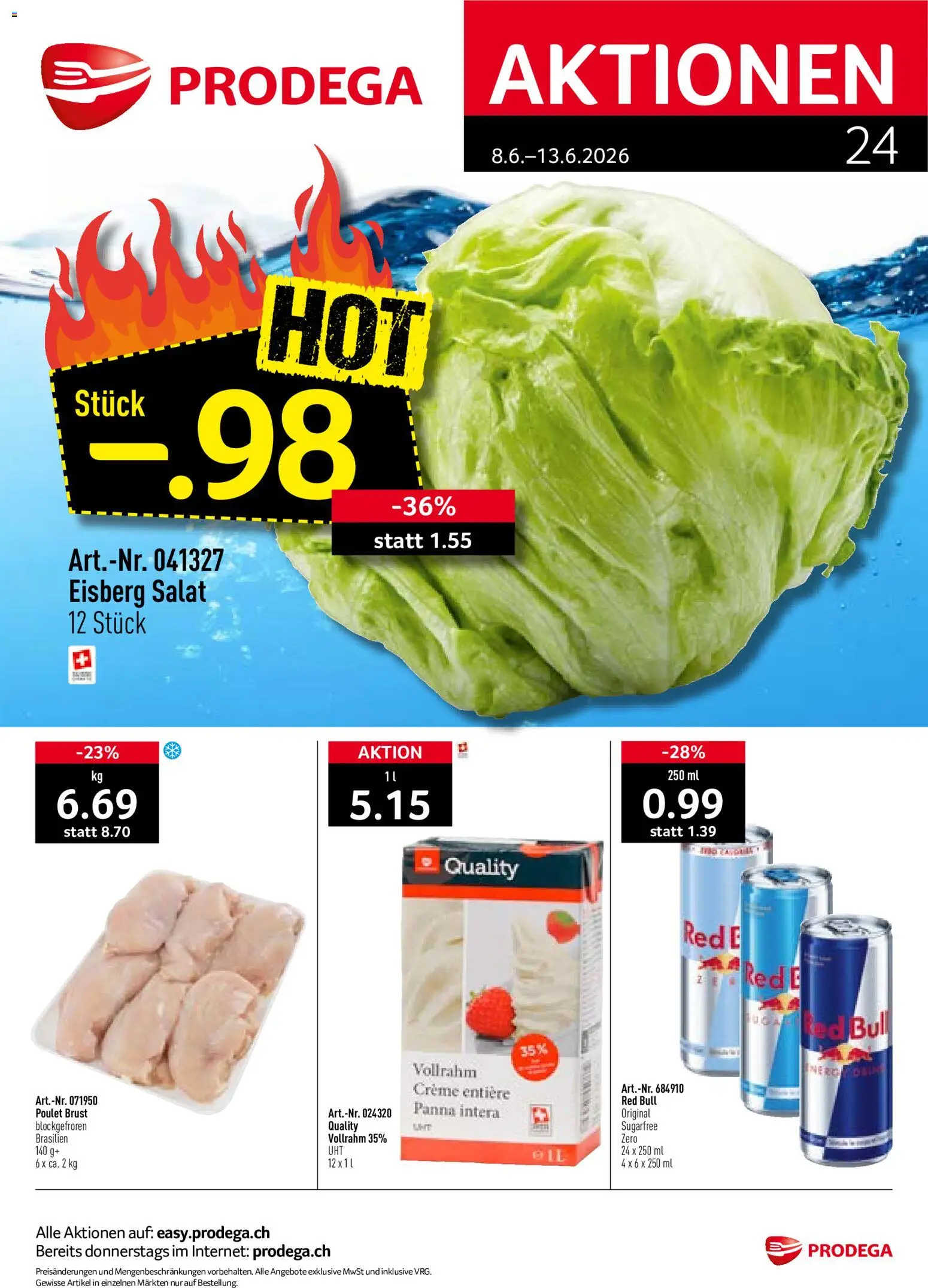 Vorschau des Merkblatts Prodega aktionen vom Shop Prodega gültig von 08.06.2026 bis 13.06.2026