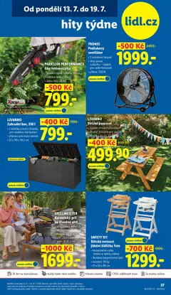 Náhled nabídky: Lidl Lidl leták - Hity týdne platný od 13.07.2026
