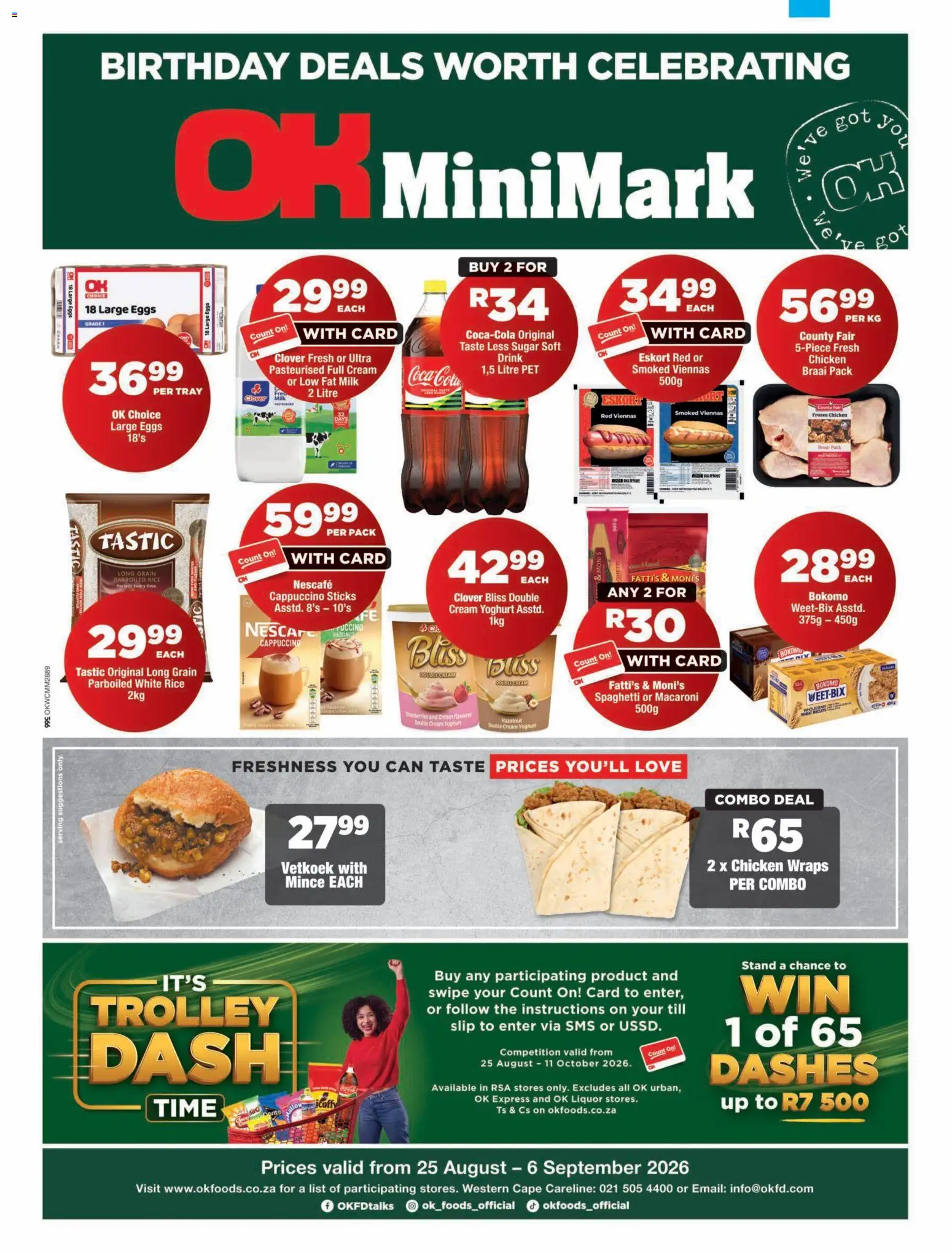 Preview of OK Foods flyer valid from 25/08/2026