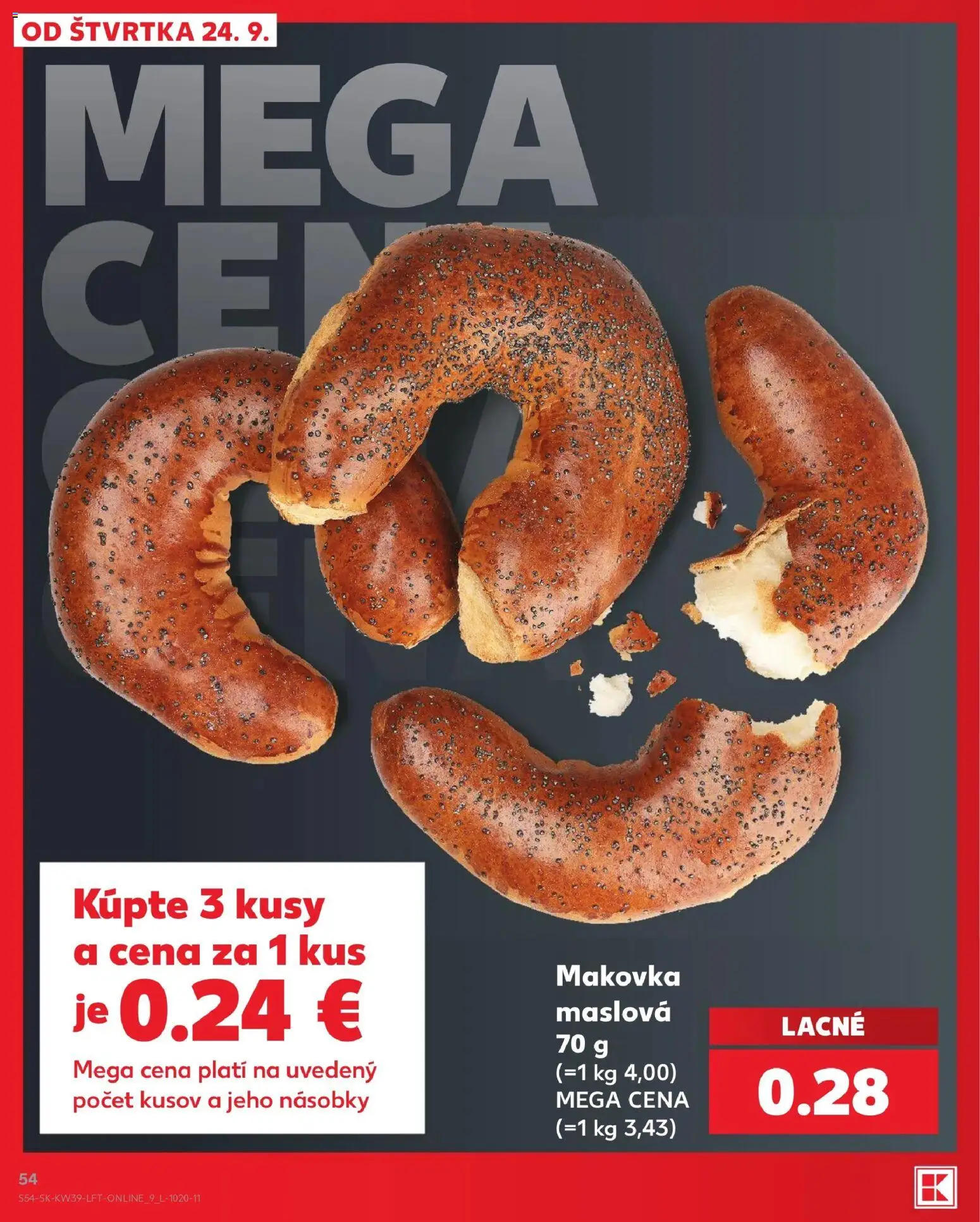 Náhľad Kaufland letáku platného od 24.09.2026