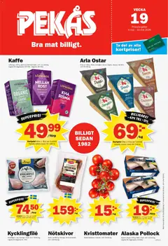 Förhandsgranska reklamblad Pekås erbjudanden från butik Pekås gäller från 04/05/2026