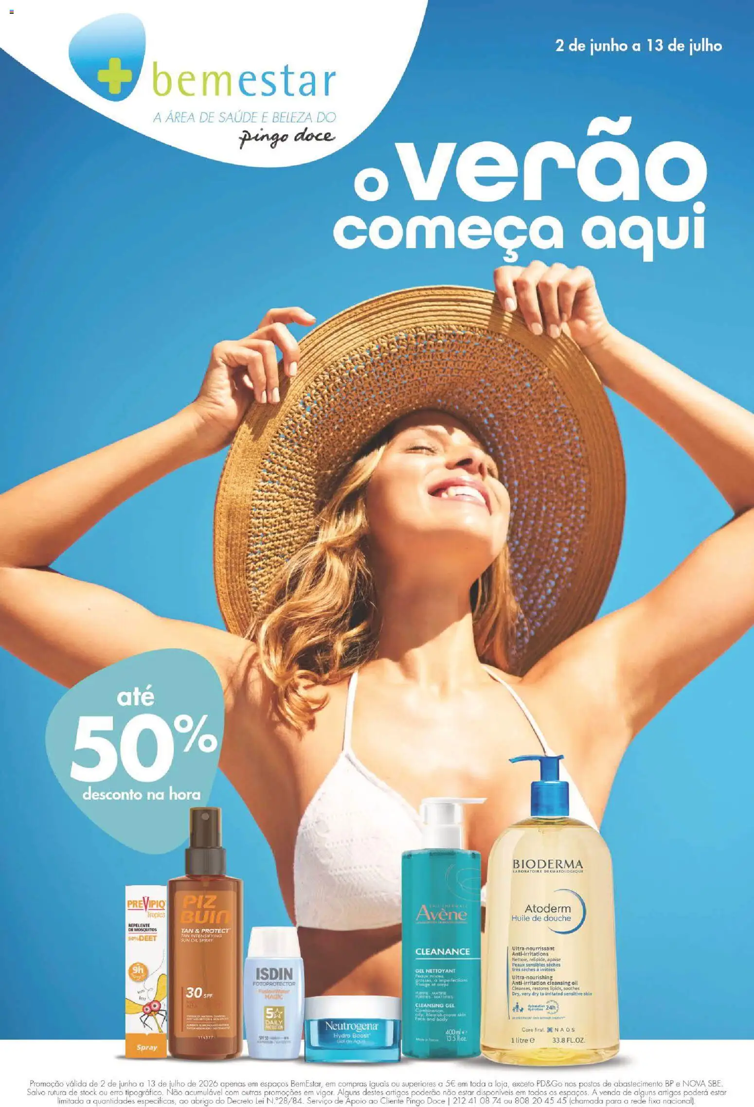 Pré-visualização do folheto da loja Pingo Doce válida a partir de 02/07/2026 - Agua, Repelente