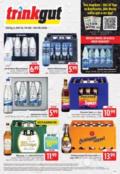 Vorschau von dem Prospekt des Geschäftes Trinkgut, gültig ab dem 03.08.2026