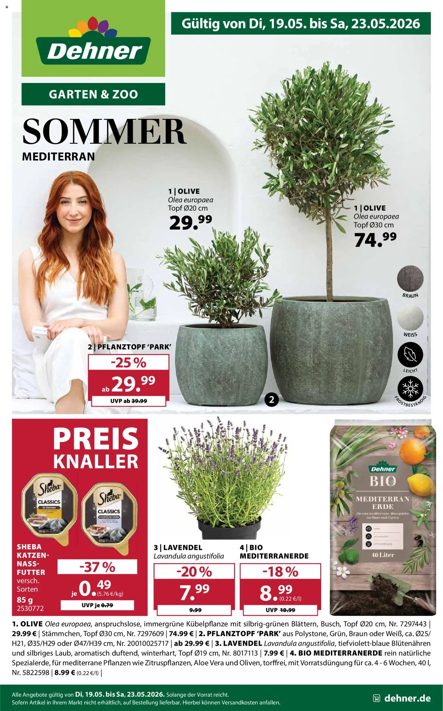 Vorschau von dem Prospekt des Geschäftes Dehner, gültig ab dem 19.05.2026