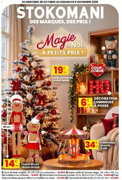 Prévisualisation de Stokomani catalogue du magasin Stokomani formulaire valide 28/10/2026