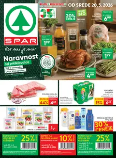 Predogled kataloga iz trgovine Spar veljaven od 20.05.2026