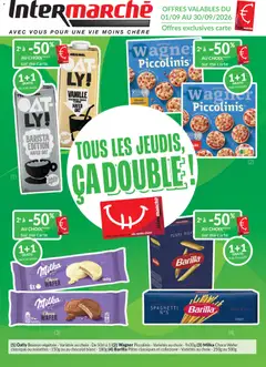 Prévisualisation de Intermarché Les offres de septembre avec la carte Intermarché du magasin Intermarché formulaire valide 01/09/2026
