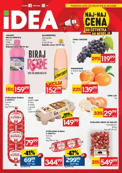 Pregled Idea kataloga - važi od 08.10.2026