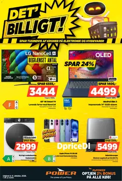 Eksempel på tilbudsavis Power - Tilbudsavis fra butik Power gyldig fra 09/10/2026