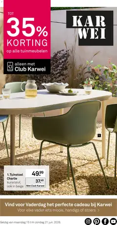 Voorbeeld van KARWEI folder van winkel KARWEI geldig vanaf 15-06-2026