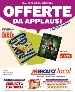 Anteprima dell'opuscolo Mercatò volantino Local dal negozio Mercatò valido da 18/06/2026