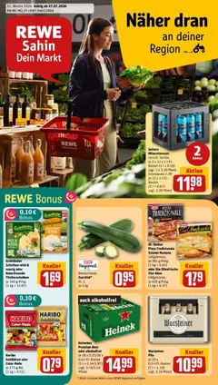 Vorschau von dem Prospekt des Geschäftes Rewe, gültig ab dem 27.07.2026