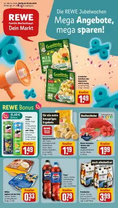 Vorschau von dem Prospekt des Geschäftes Rewe, gültig ab dem 28.09.2026