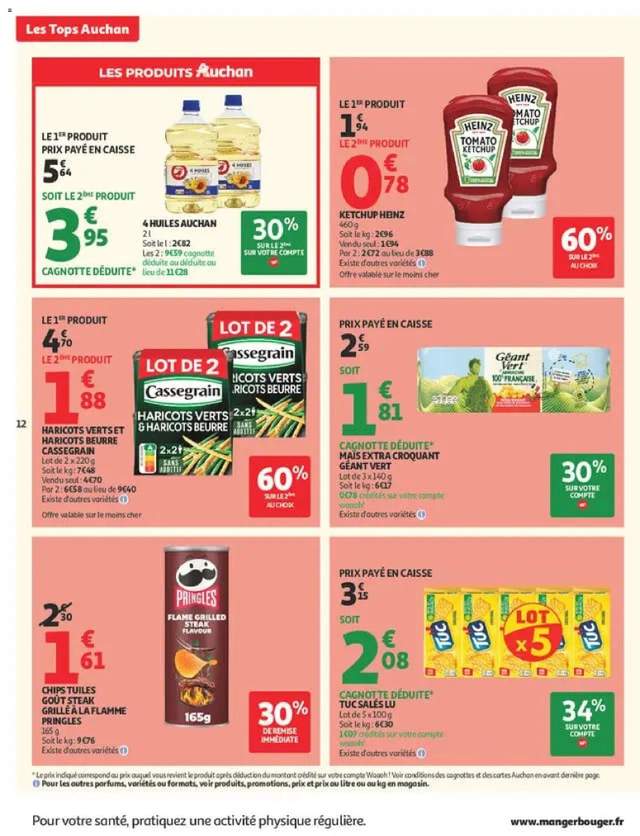Nouveau catalogue Auchan à partir du 04/08
