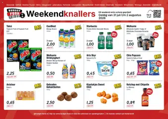 Voorbeeld van Budget Food folder - Weekendfolder van winkel Budget Food geldig vanaf 31-07-2026