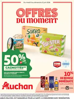 Prévisualisation de Auchan Folder / Publicité du magasin Auchan formulaire valide 09/06/2026