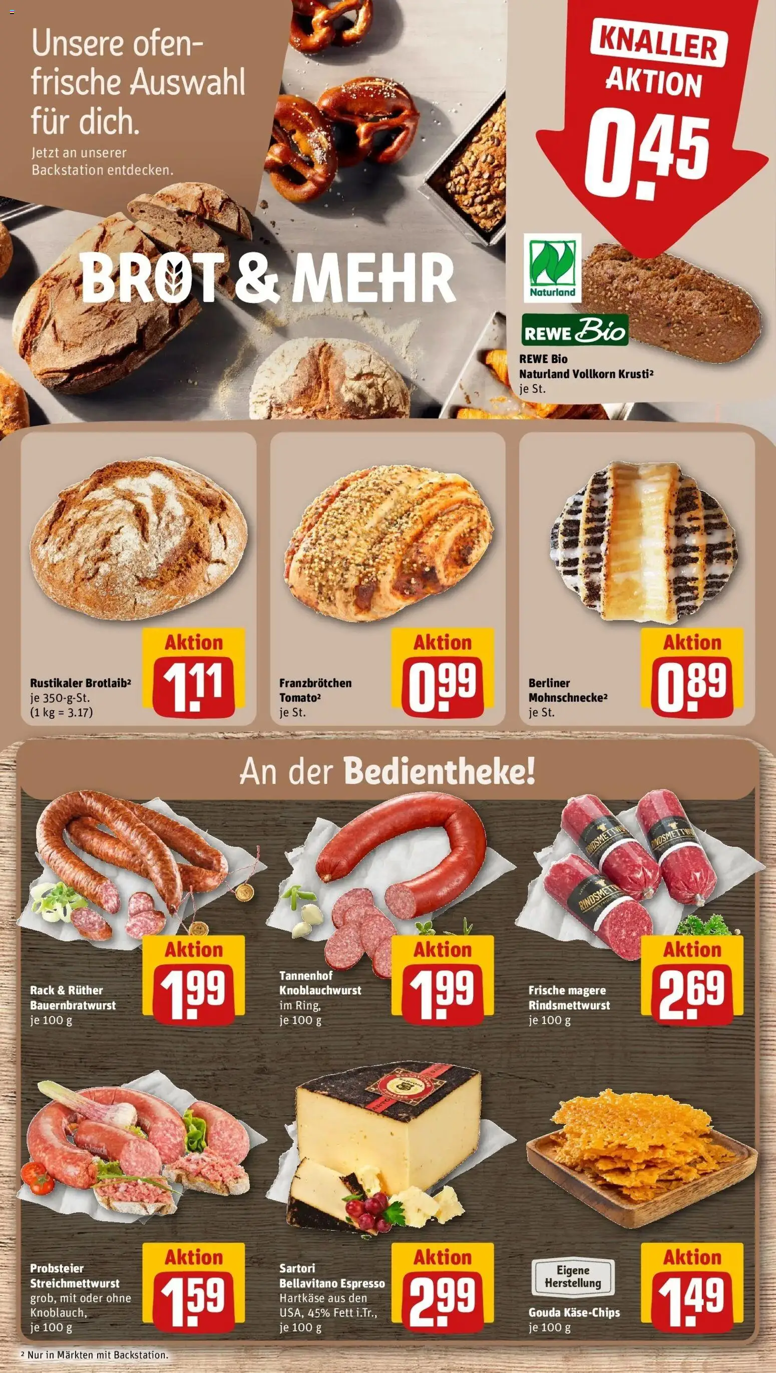 Vorschau von dem Prospekt des Geschäftes Rewe, gültig ab dem 12.10.2026