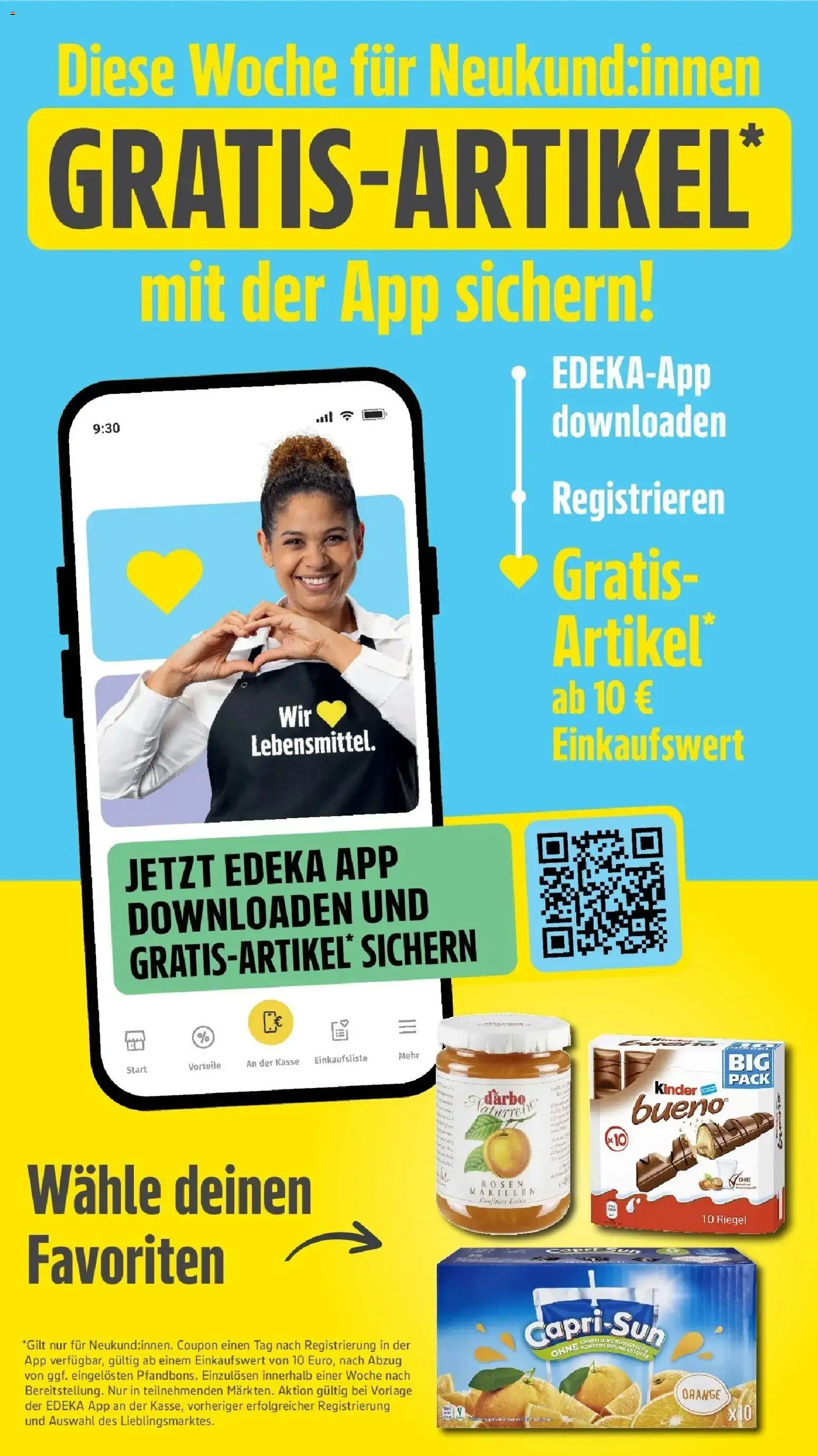 Vorschau von dem Prospekt des Geschäftes Edeka, gültig ab dem 05.10.2026