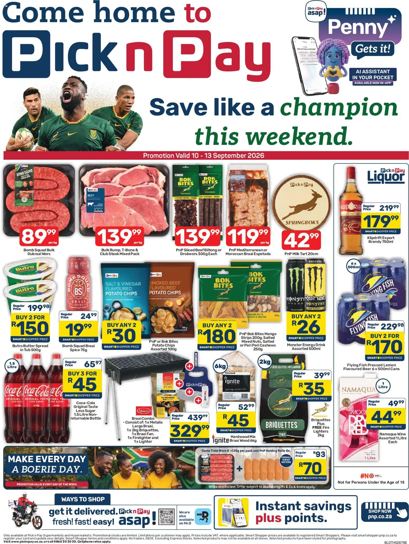 Preview of Pick n Pay flyer valid from 10/09/2026
