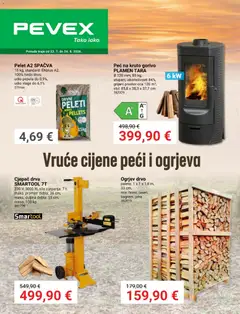 Pregled letka Pevex Katalog trgovine Pevex vrijedi od 23.07.2026