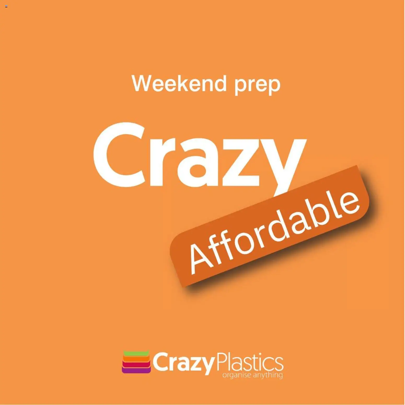 Preview of Crazy Plastics flyer valid from 22/05/2026