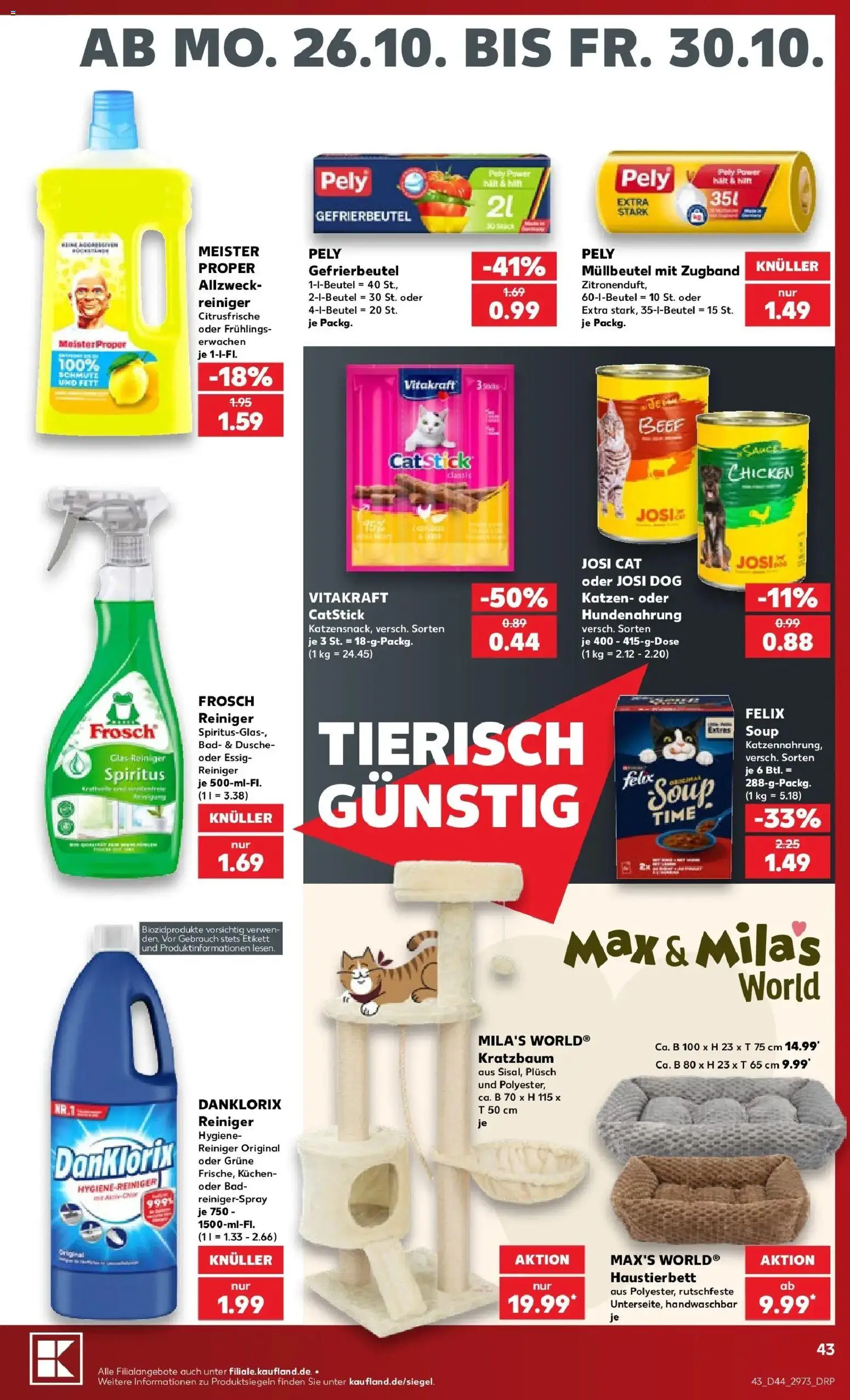 Vorschau von dem Prospekt des Geschäftes Kaufland, gültig ab dem 26.10.2026
