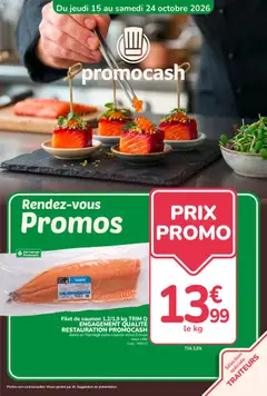 Prévisualisation de Promocash catalogue du magasin Promocash formulaire valide 15/10/2026