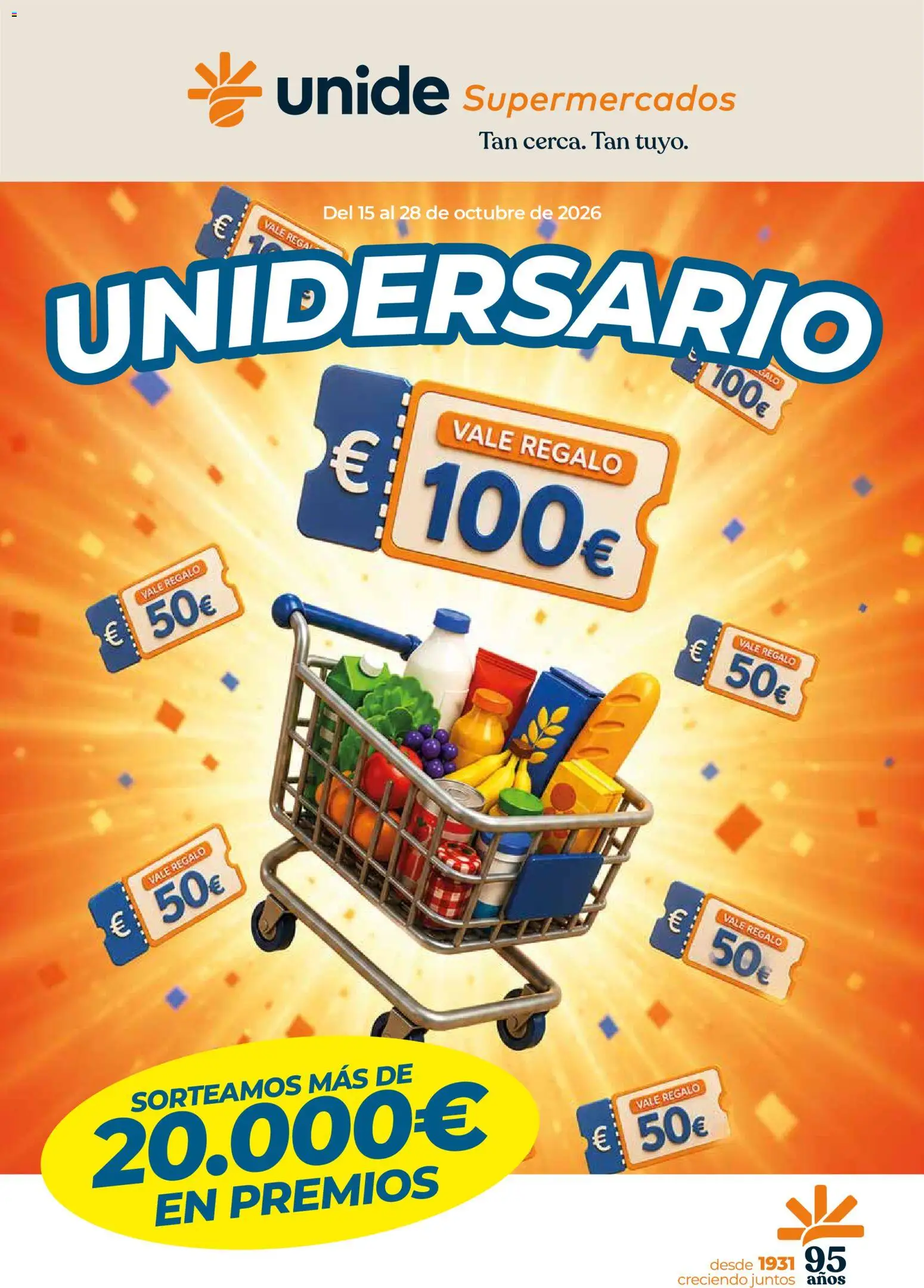 Vista previa del folleto de la tienda Unide válido desde el 15/10/2026 