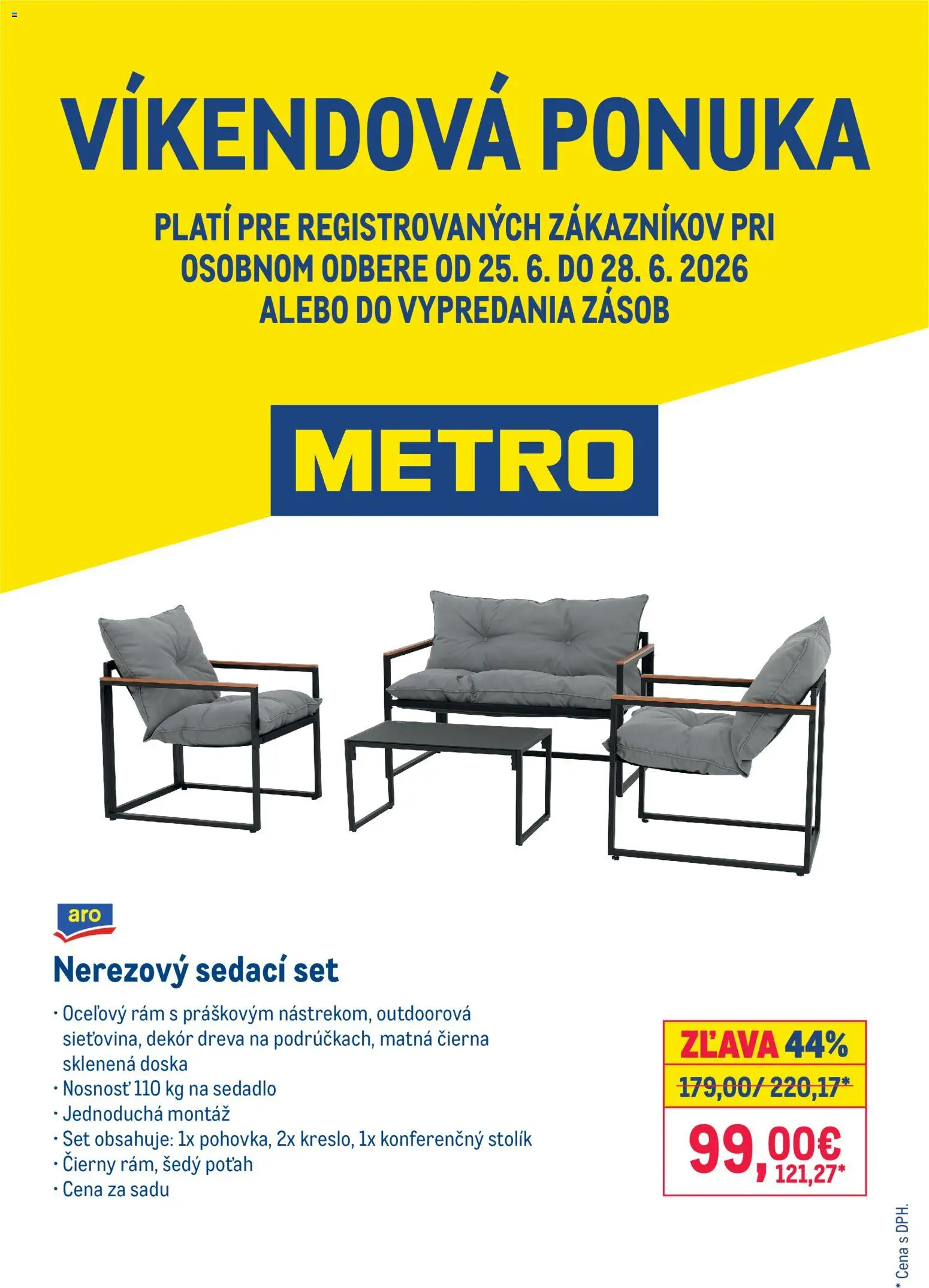 Náhľad Metro letáku platného od 25.06.2026