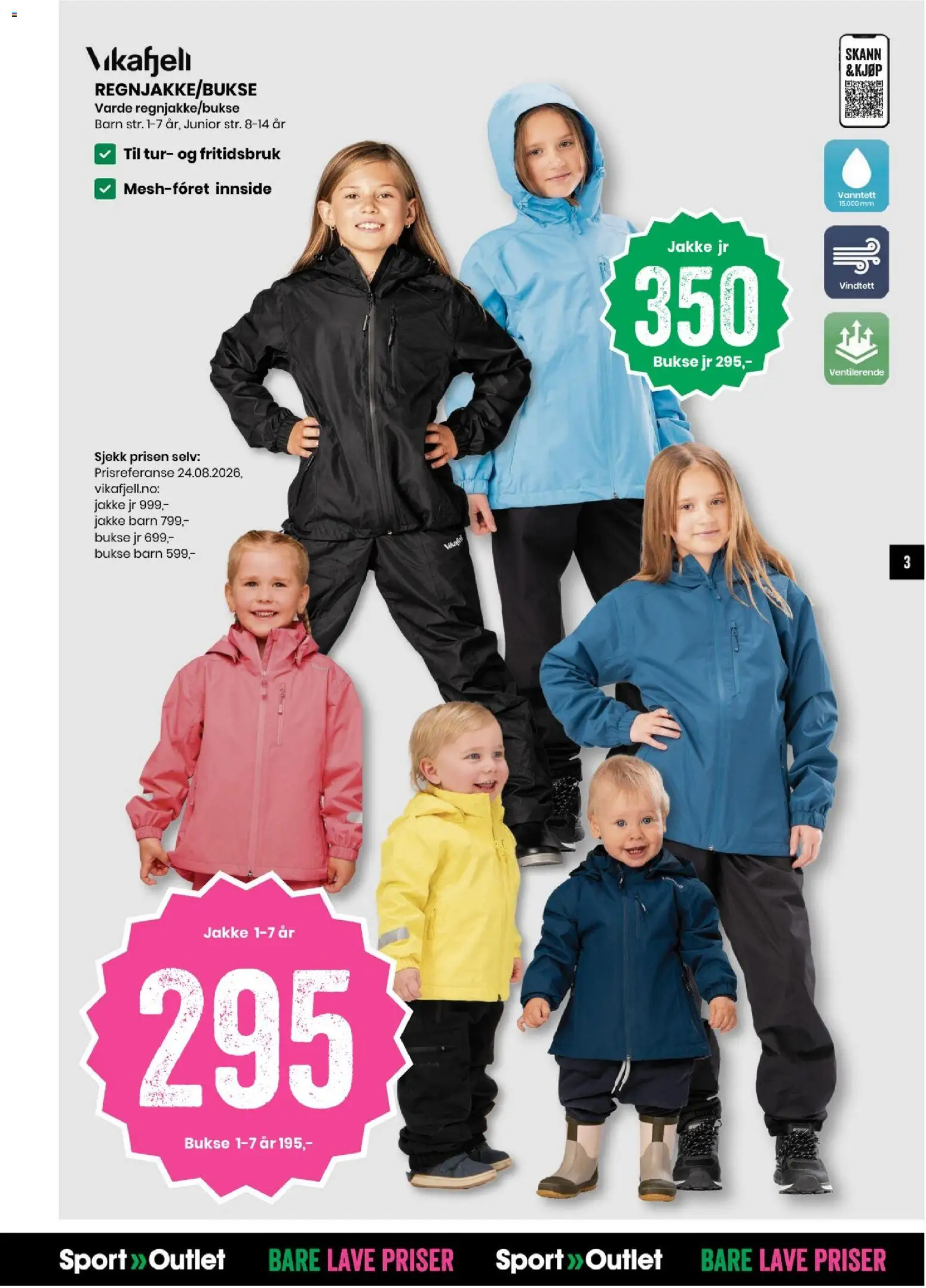 Forhåndsvis Sport Outlet kundeavis fra butikk Sport Outlet gyldig fra 08/09/2026