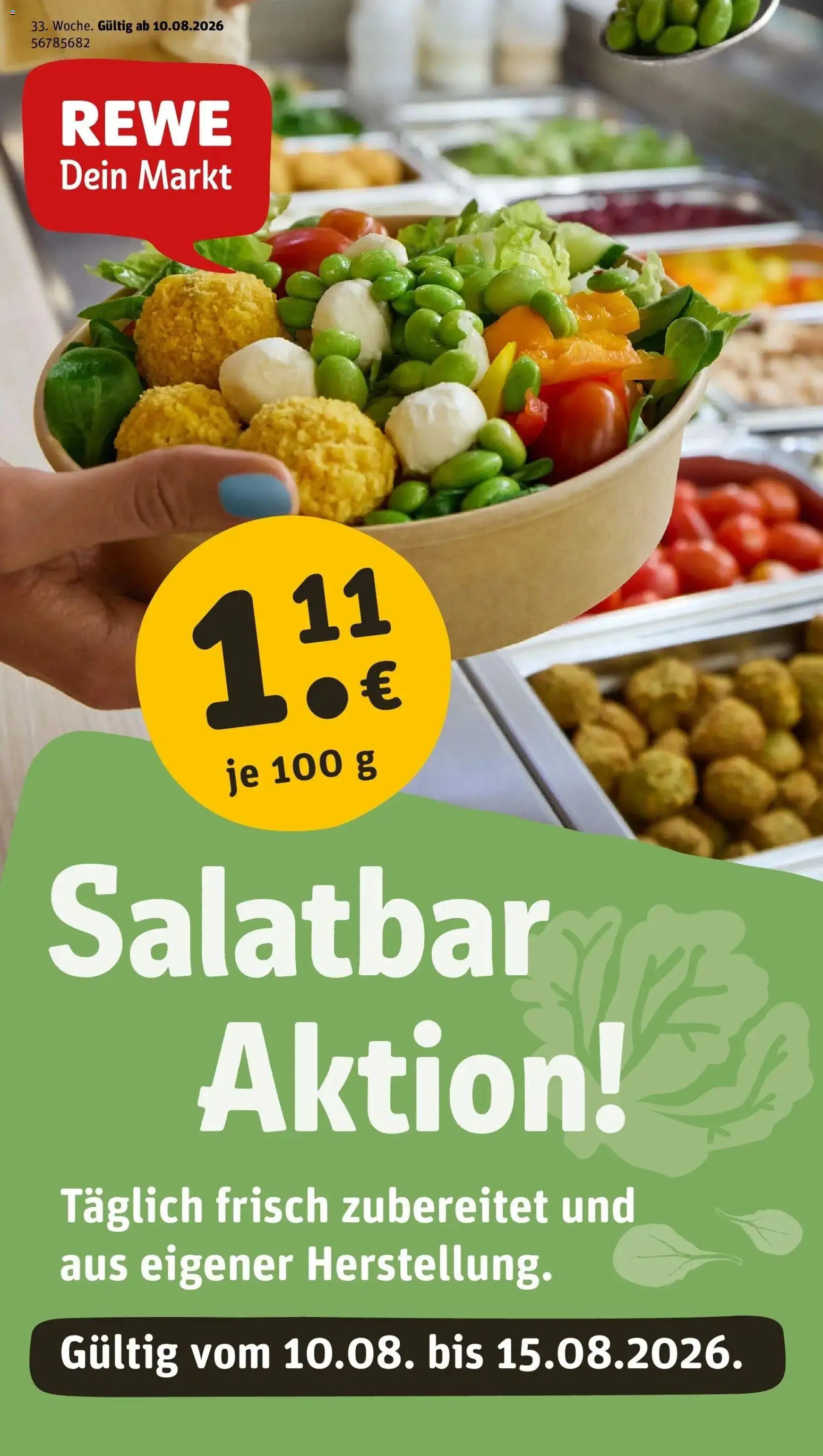 Vorschau von dem Prospekt des Geschäftes Rewe, gültig ab dem 10.08.2026