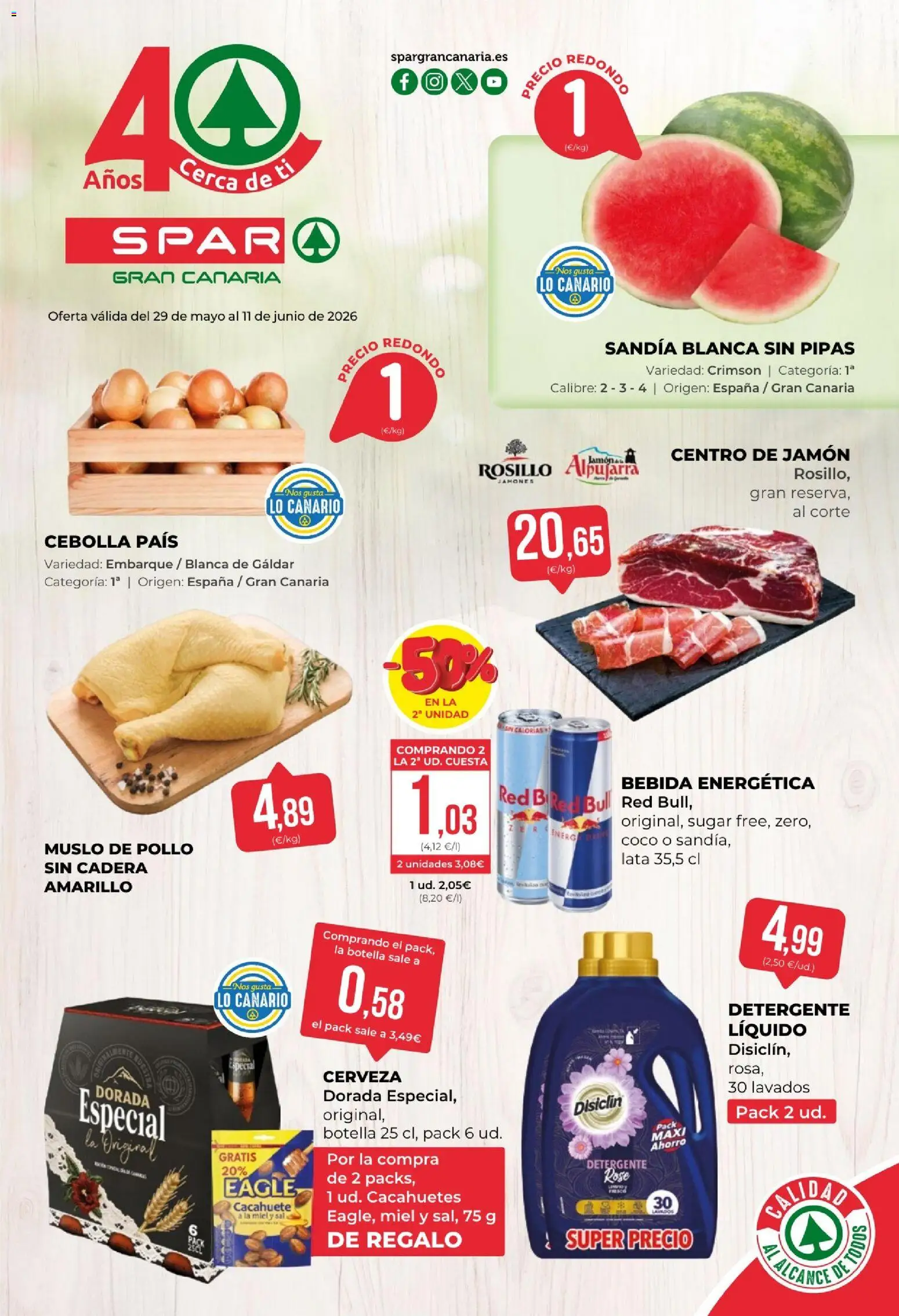 Vista previa del folleto de la tienda Spar válido desde el 29/05/2026 