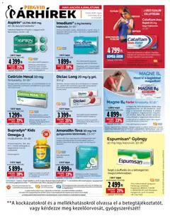 Pingvin Patika - Pingvin Patika akciós újság megtekintése, amely érvényes 2026.05.01.-től