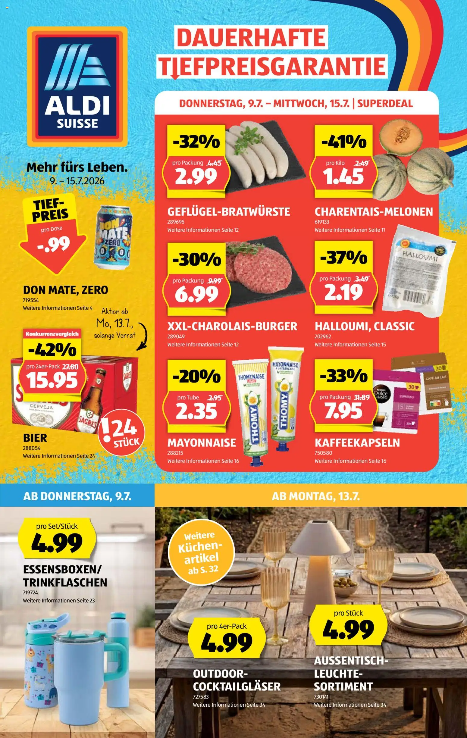 Vorschau des Merkblatts Aldi aktionen vom Shop Aldi gültig von 09.07.2026 bis 15.07.2026