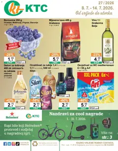 Pregled letka KTC Katalog trgovine KTC vrijedi od 08.07.2026