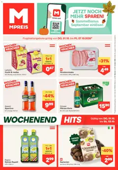 Vorschau der Angebote: MPREIS MPREIS Flugblatt gültig ab 01.09.2026