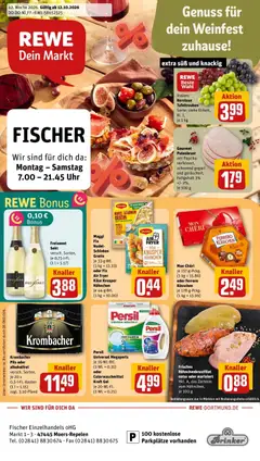 Vorschau von dem Prospekt des Geschäftes Rewe, gültig ab dem 12.10.2026