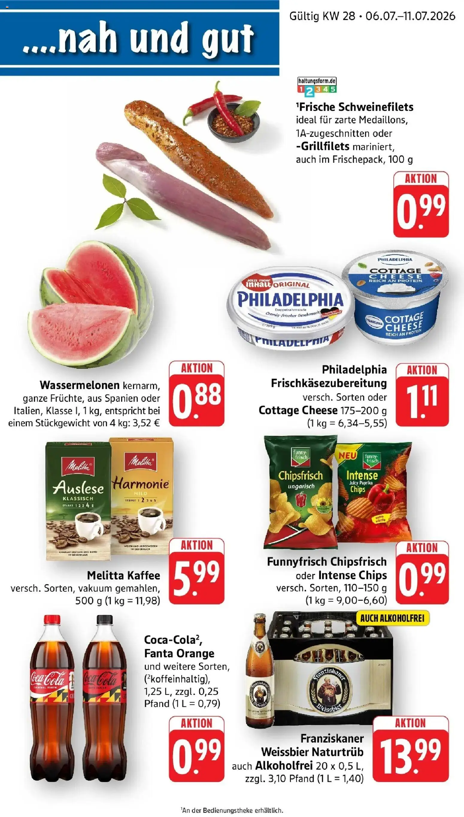 Vorschau von dem Prospekt des Geschäftes Edeka, gültig ab dem 05.07.2026