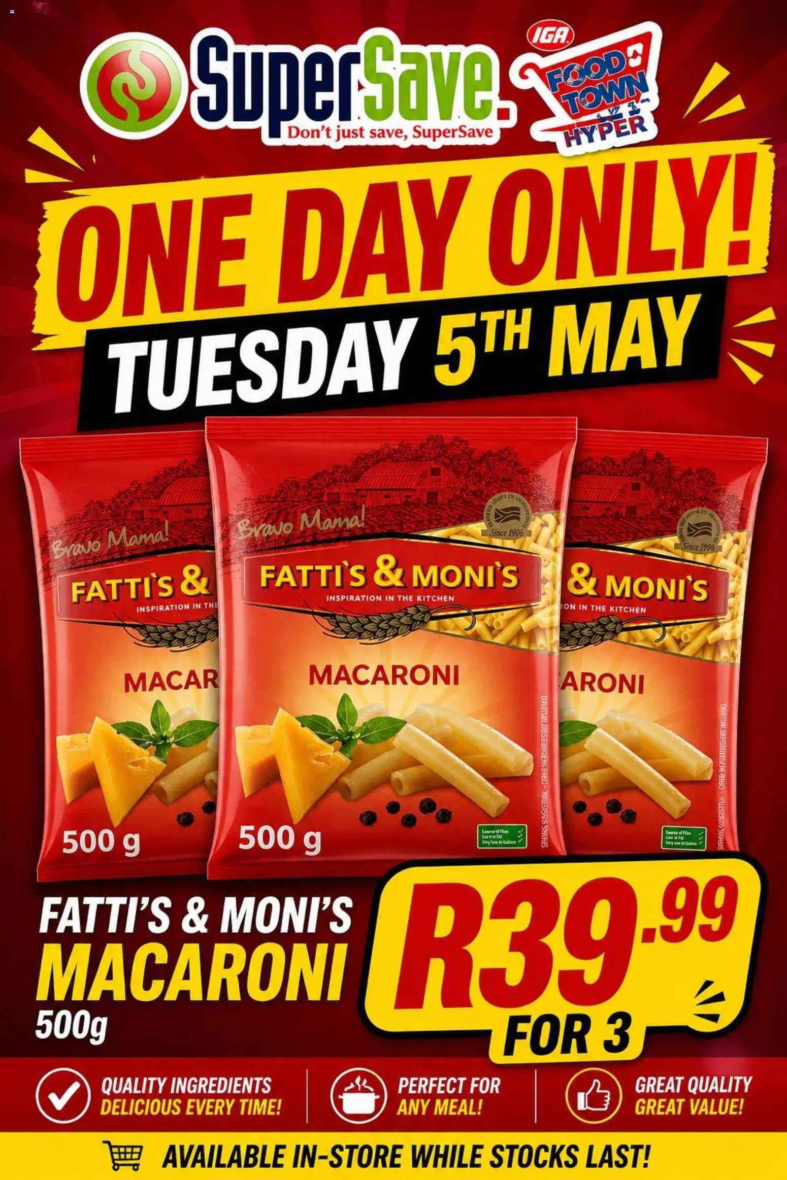 Preview of Super Save flyer valid from 05/05/2026