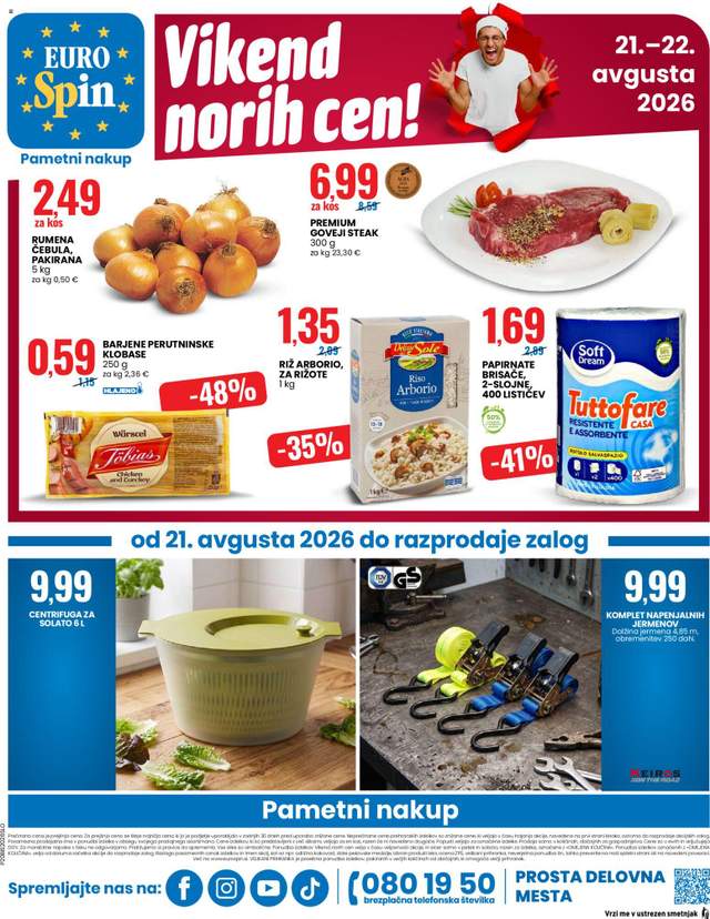 Novi Eurospin katalog od 20.08.
