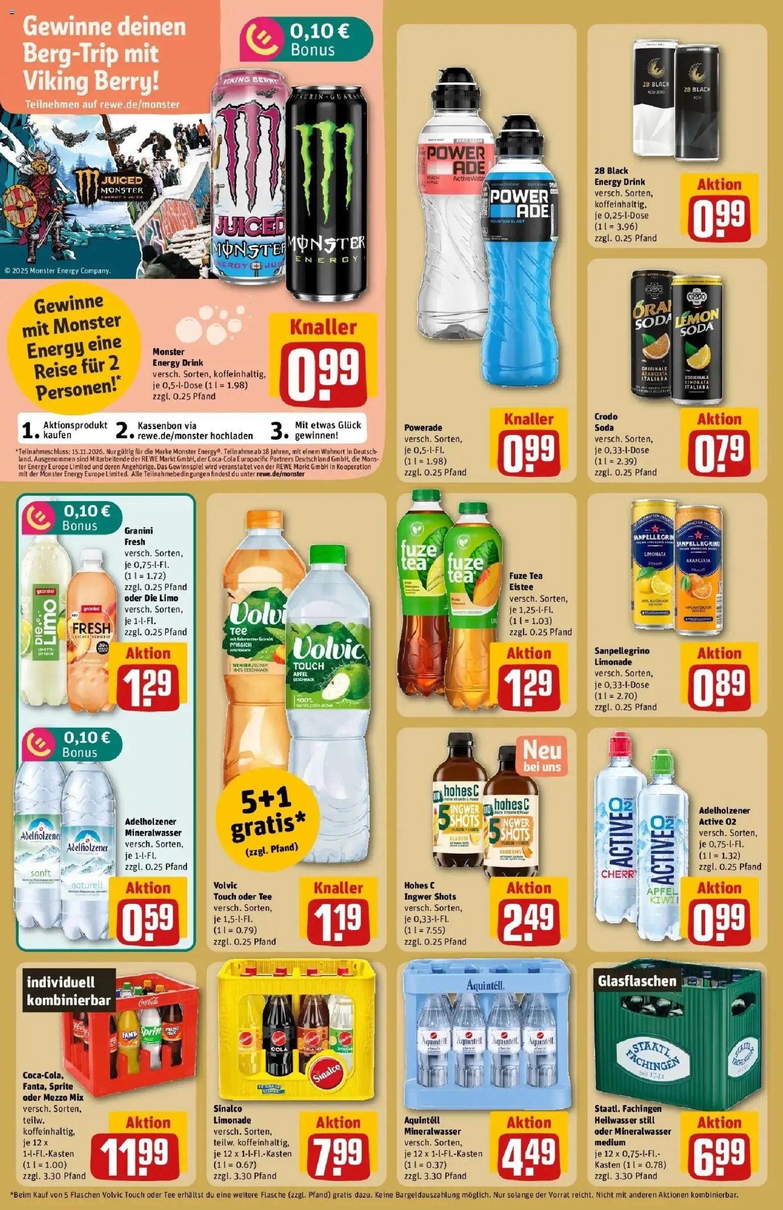 Vorschau von dem Prospekt des Geschäftes Rewe, gültig ab dem 26.10.2026