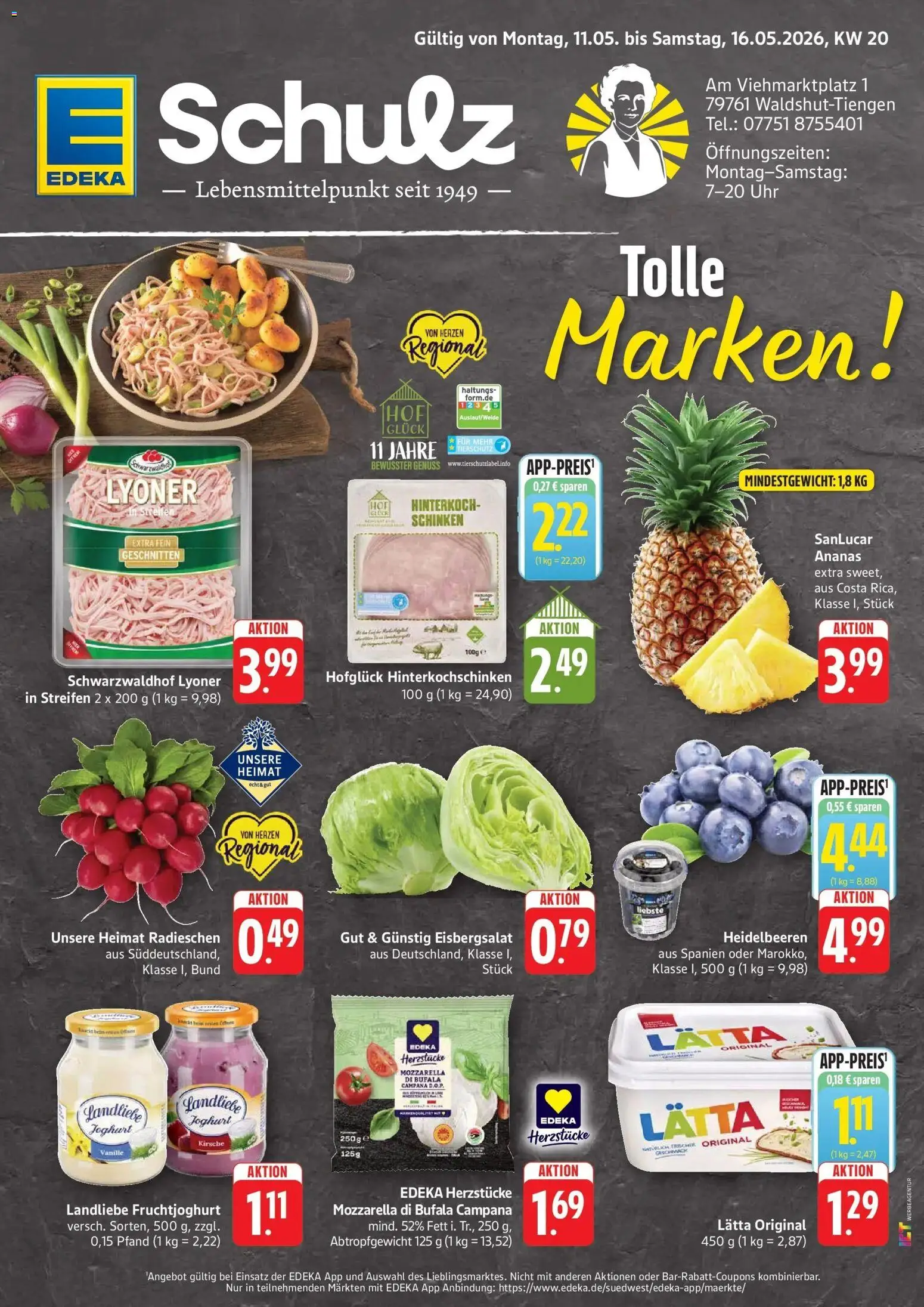 Vorschau von dem Prospekt des Geschäftes Edeka, gültig ab dem 10.05.2026
